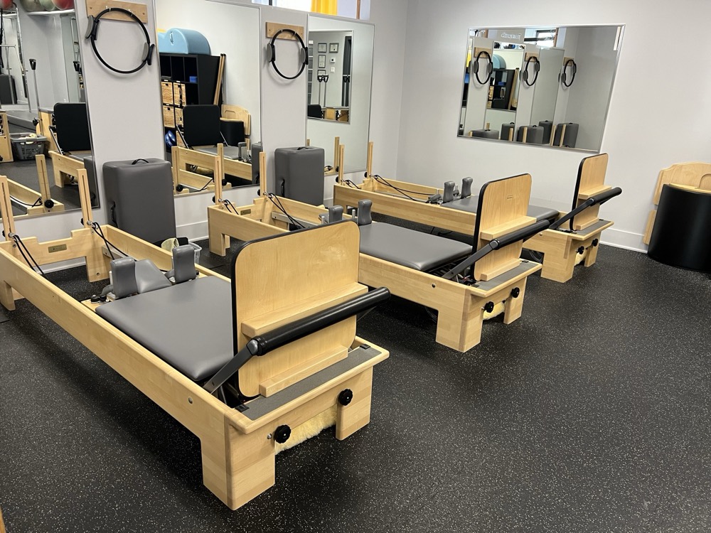 Reformers et appareils Pilates au studio