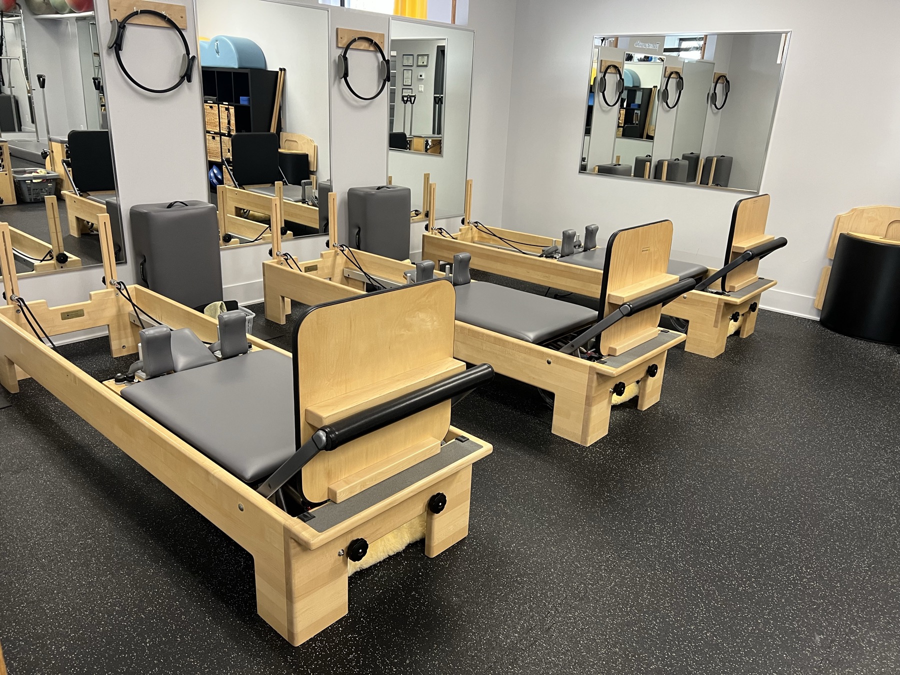 Reformers et appareils Pilates au studio